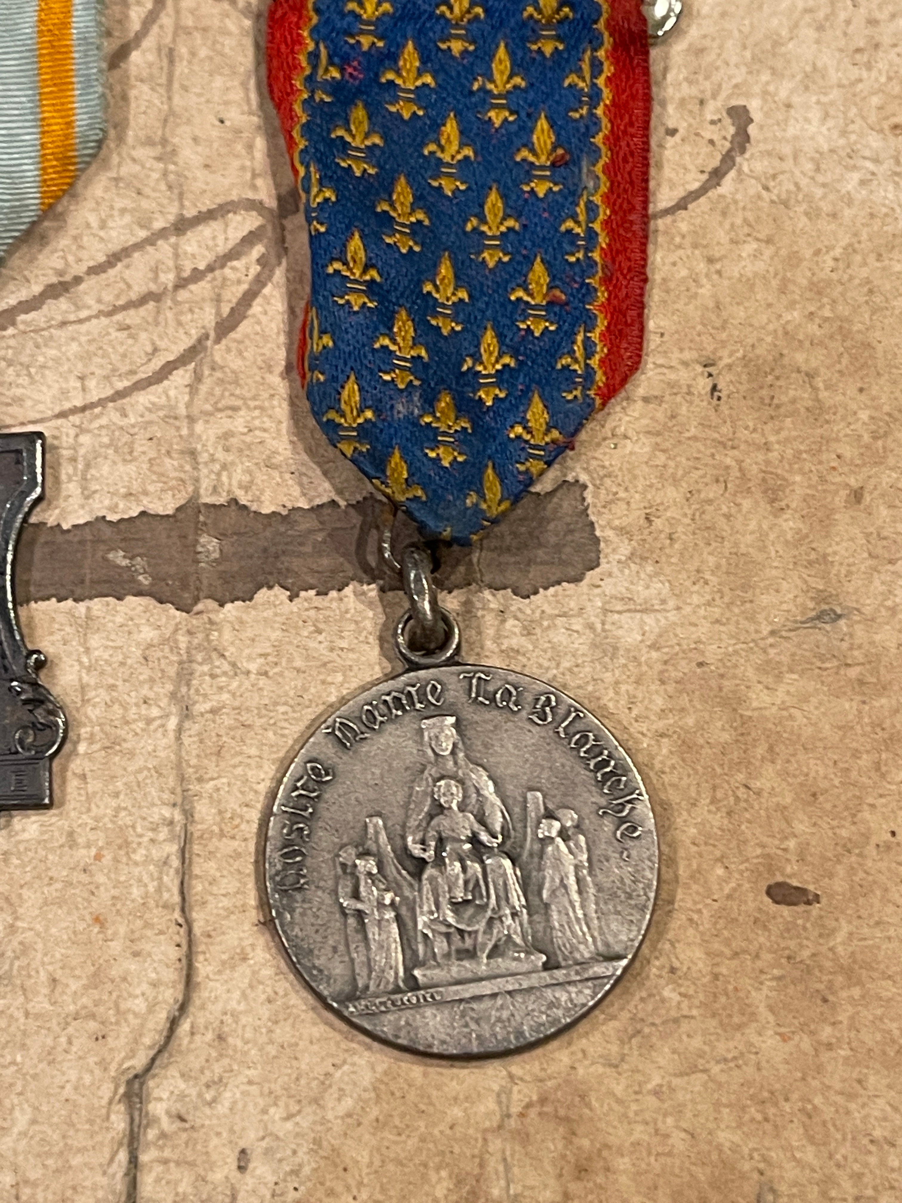 Antique French Religious Medals