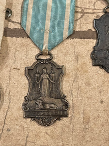 Antique French Religious Medals
