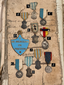 Antique French Religious Medals