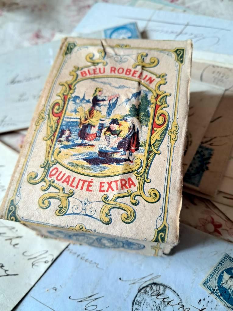 Antique 1800s Blue Indigo Dye