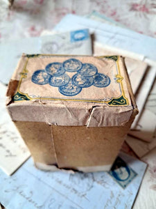 Antique 1800s Blue Indigo Dye