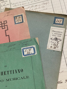 1869 - 1893 -  Italian Music Theory Books
