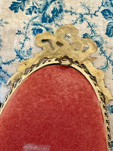 Beautiful Italian Miniature Ormolu Framed Oil Painting