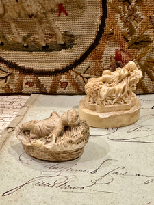 1800s French Meerschaum Manger Pieces