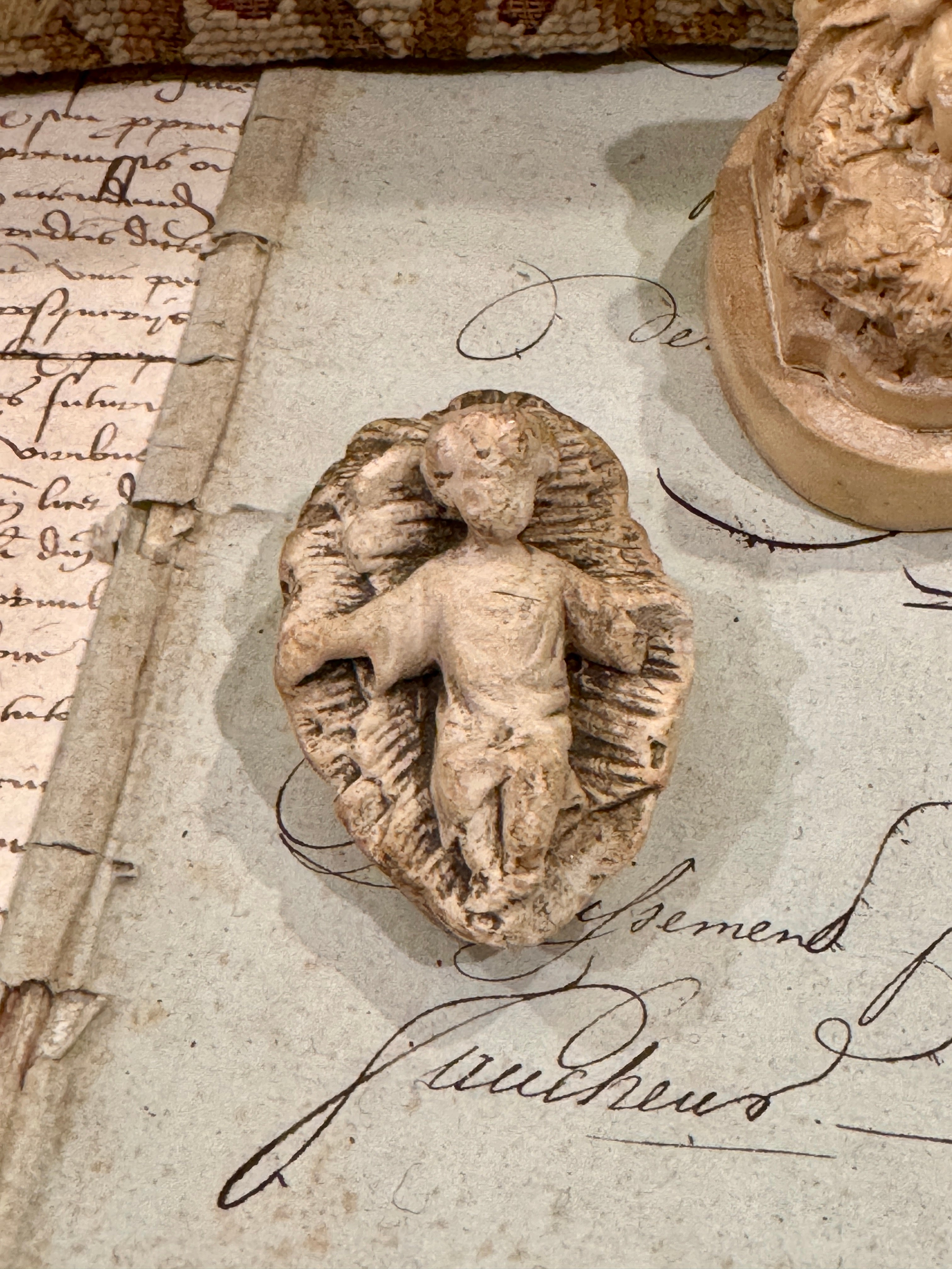 1800s French Meerschaum Manger Pieces