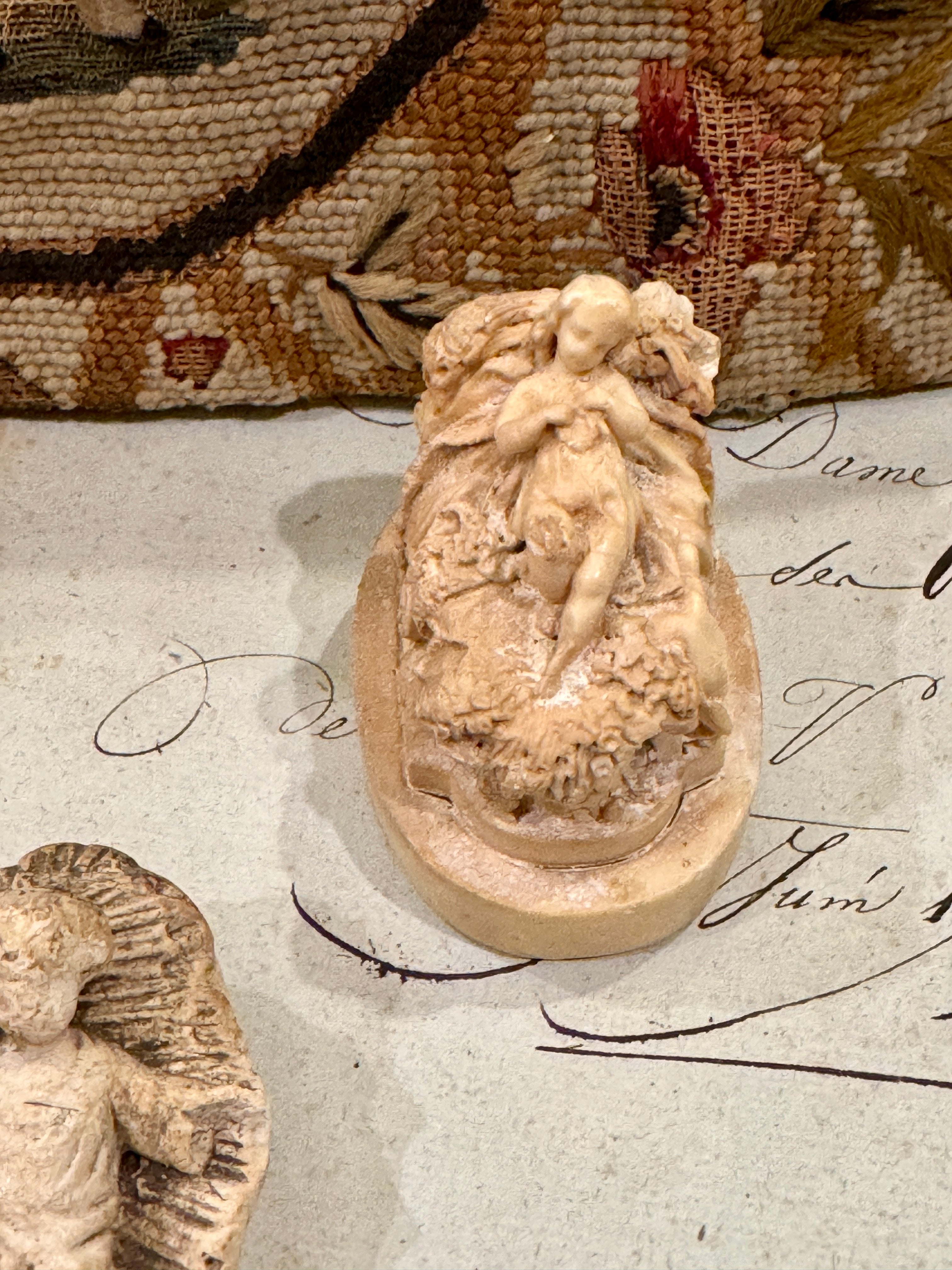 1800s French Meerschaum Manger Pieces