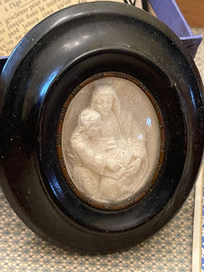 1800's French Religious Icon - Madonna
