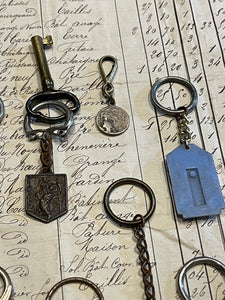 Antique French Medals - Key Chains?
