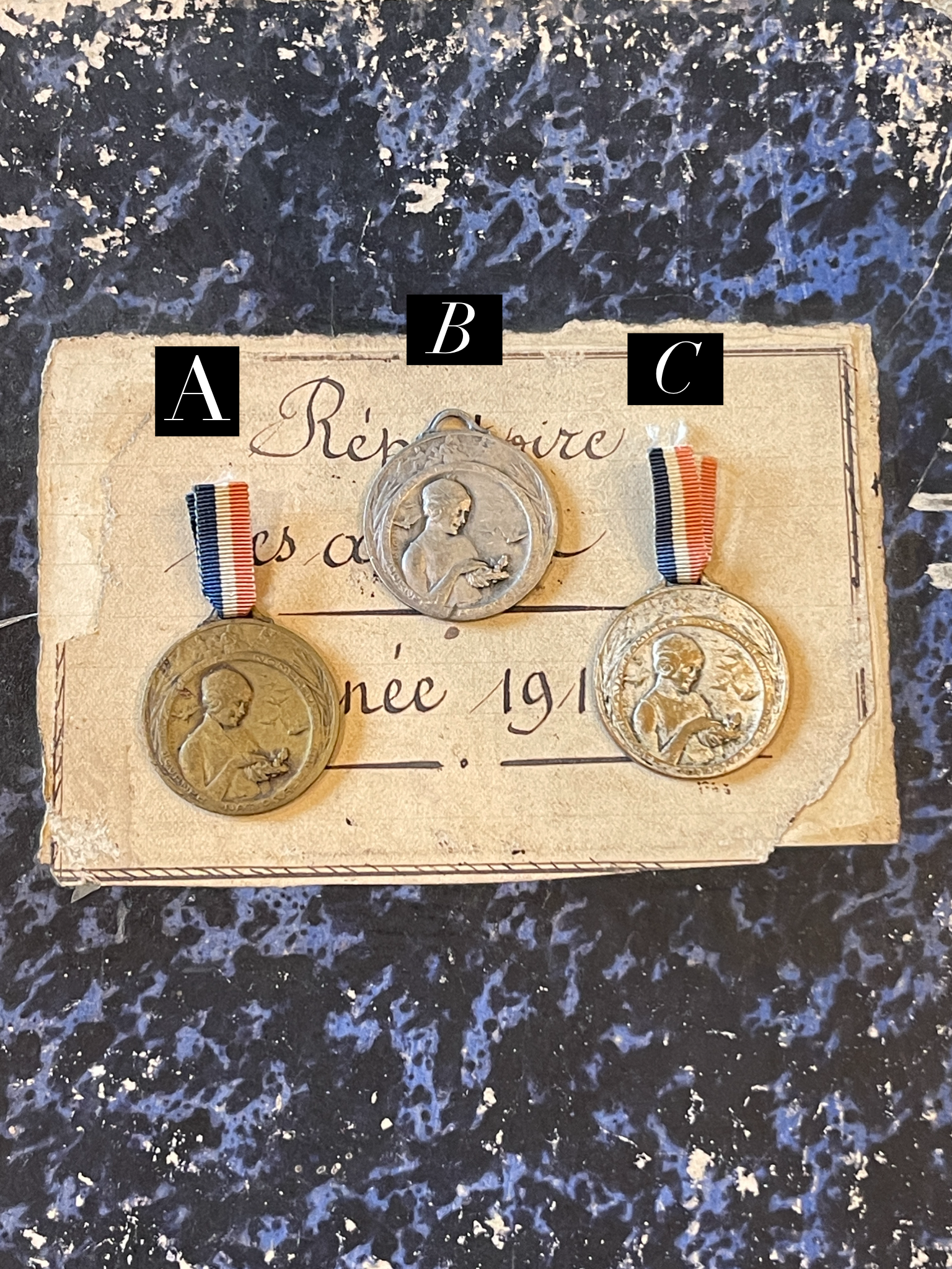 Antique French Medals - 1920