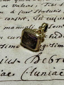 Antique Rolled Gold Georgian L'AMITIE Seal