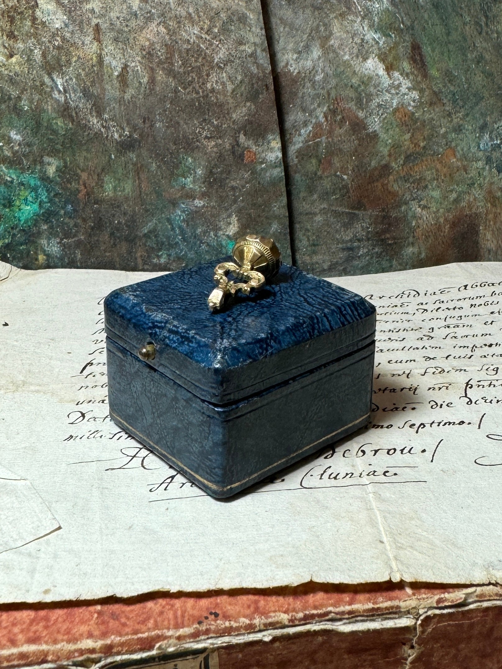 Antique Victorian Intaglio Seal  - "LOVE TO THEE"