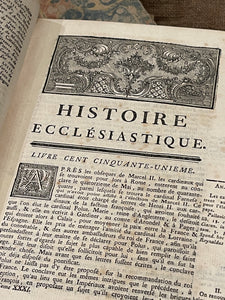 Early 1700's Marbled French Books