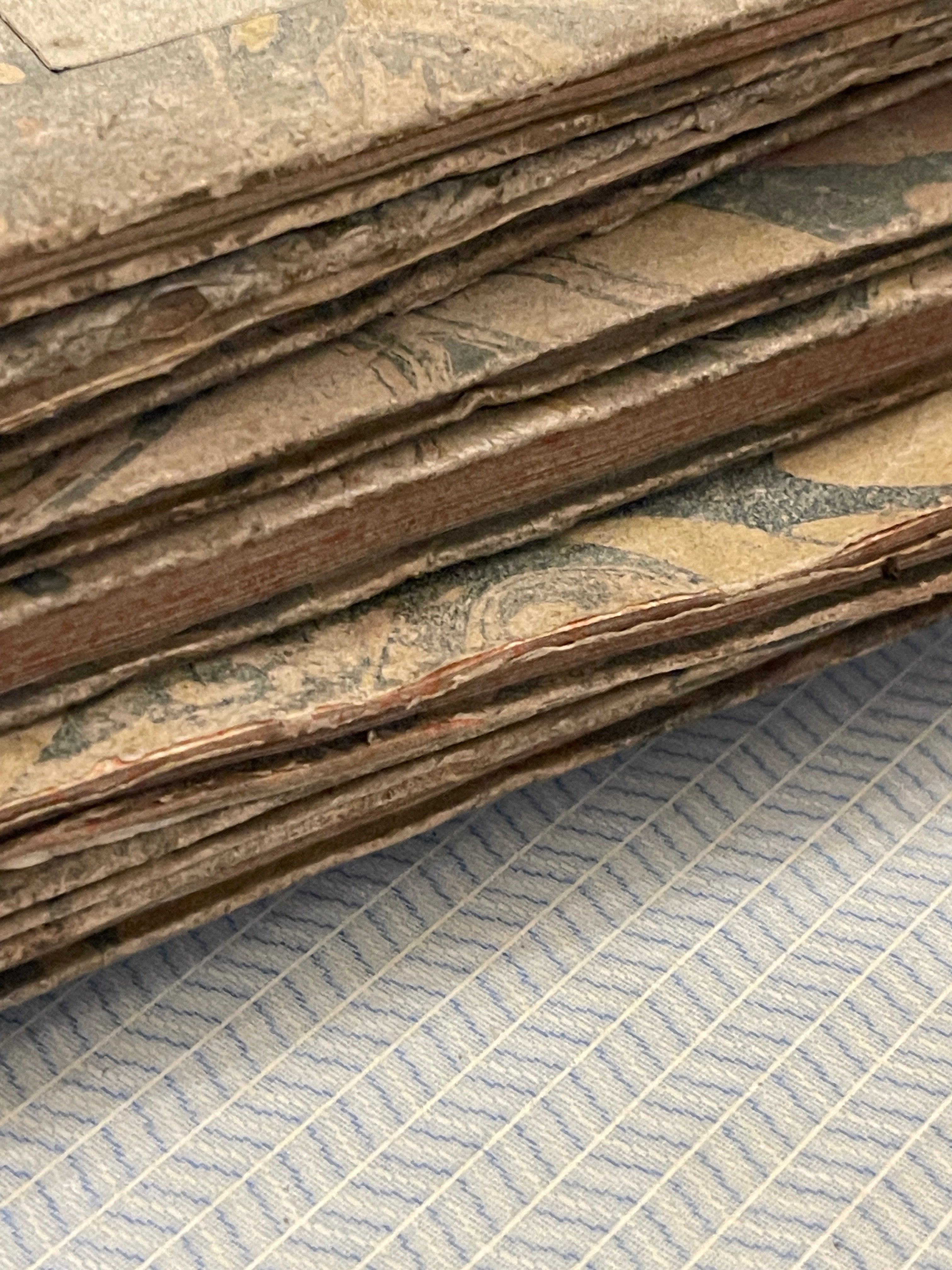 1700's Marbled French Theatre Books