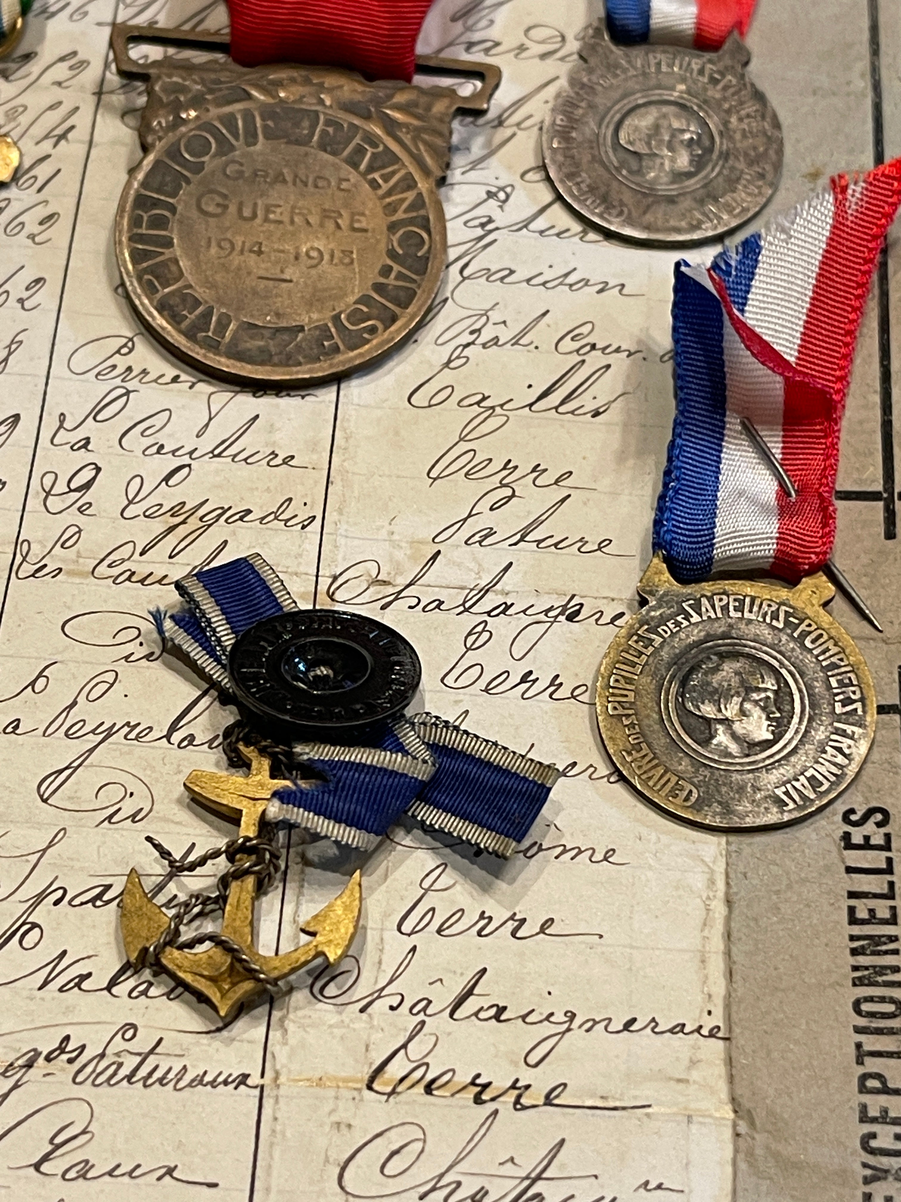 Antique French Medals - A1