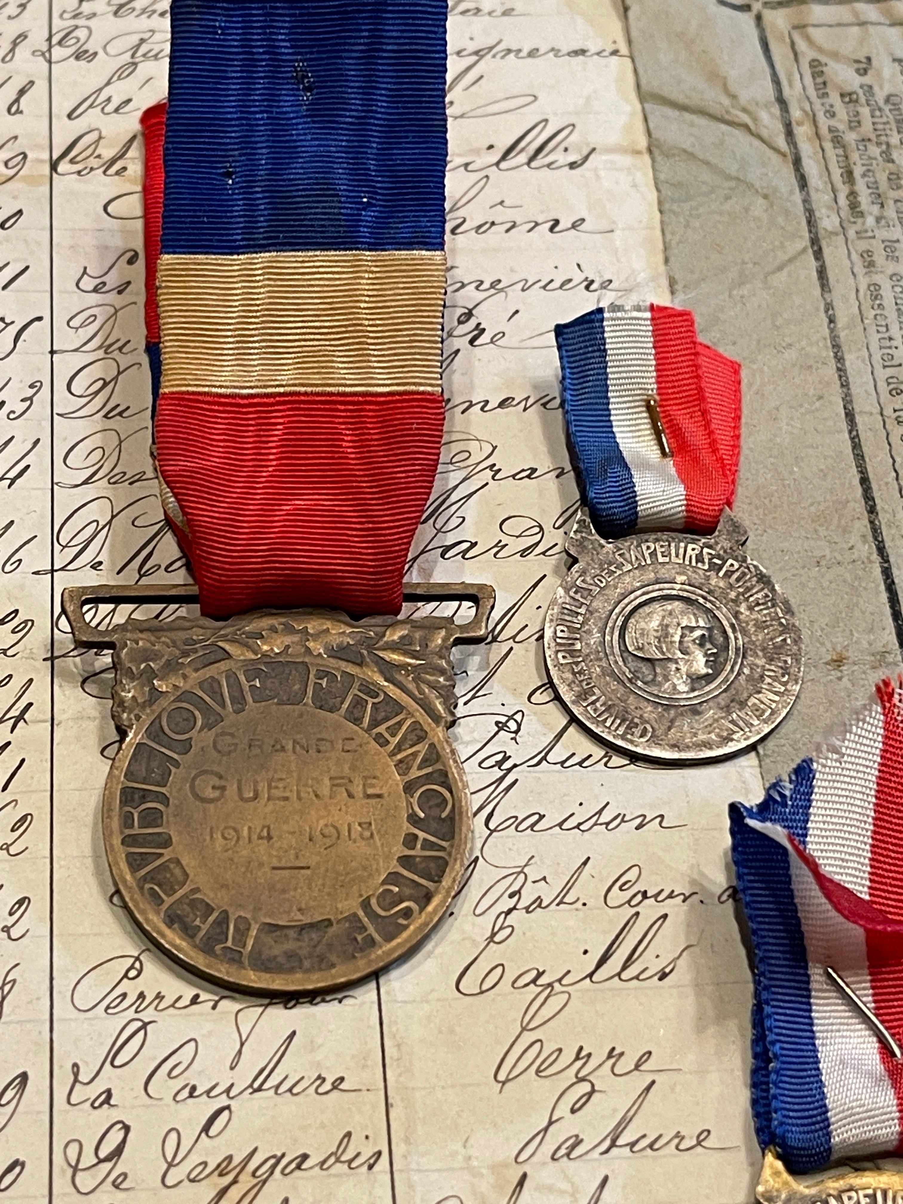 Antique French Medals - A1