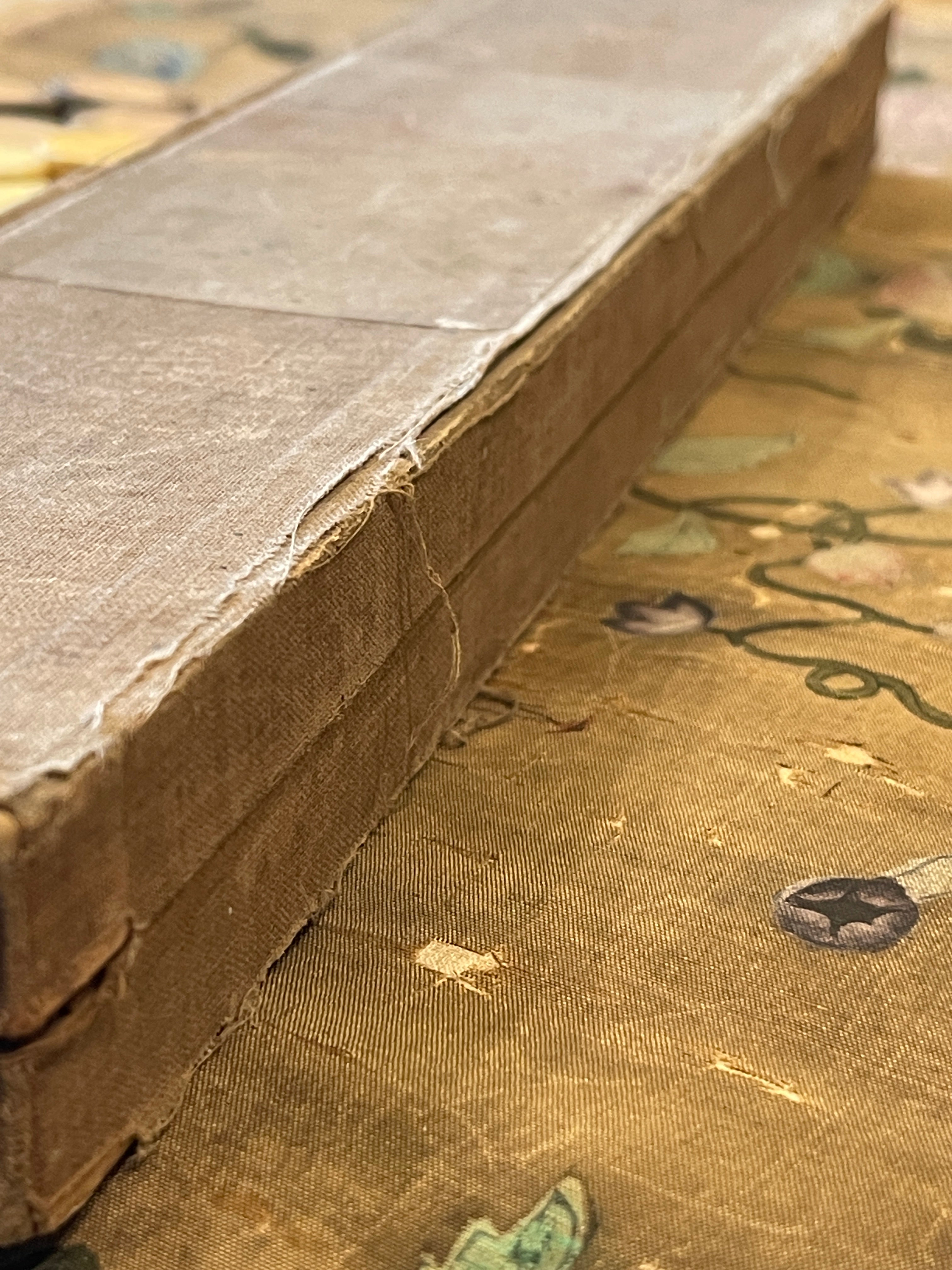 Original Antique  French Paper Boxes