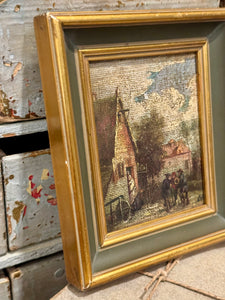 1800s Antique French Miniature Painting