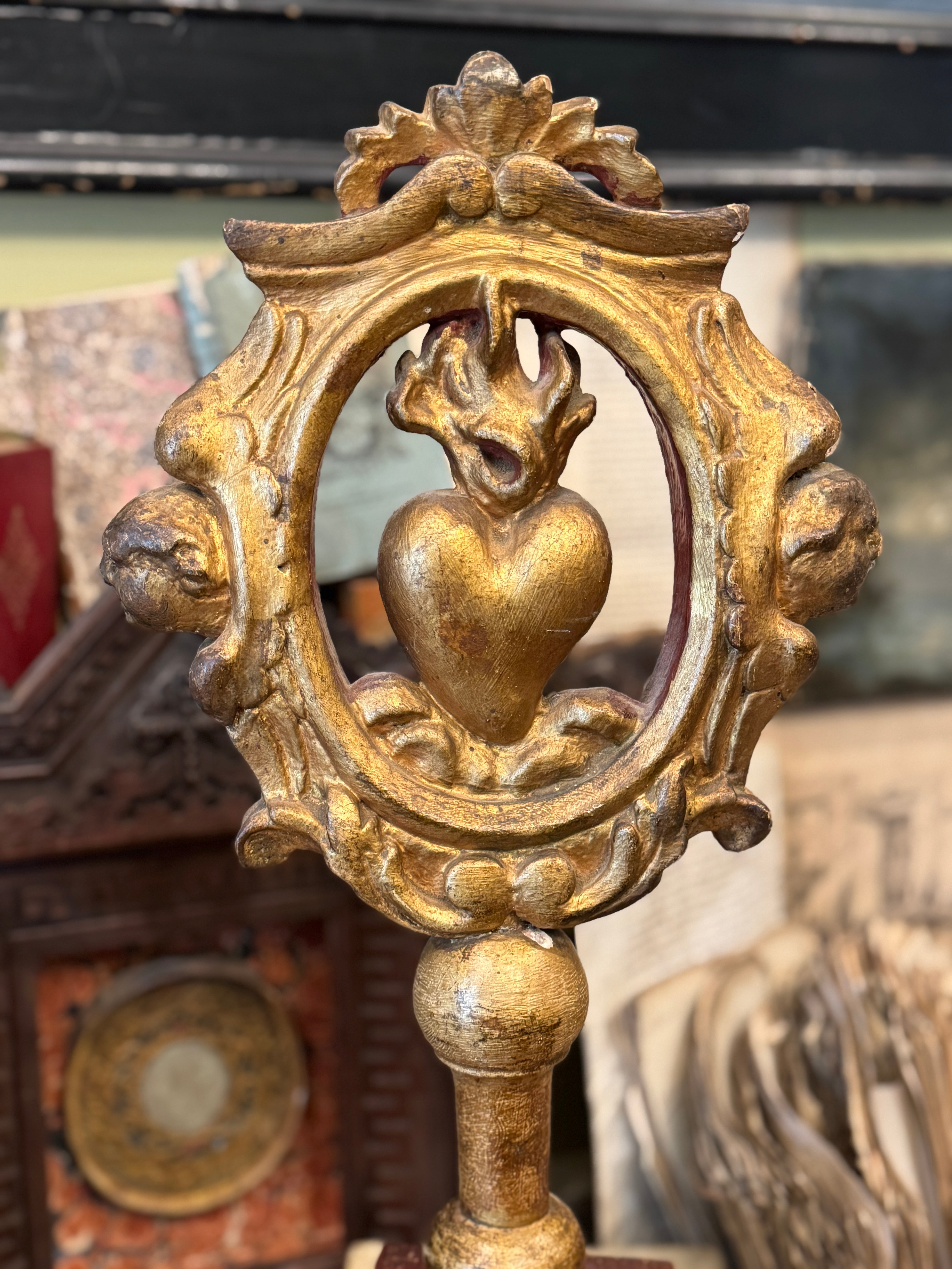 1700s French Heart Monserrat