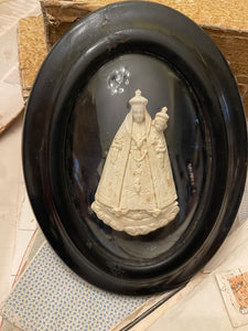 Beautiful Napoleon III Religious Icon from N.D. Fourviere