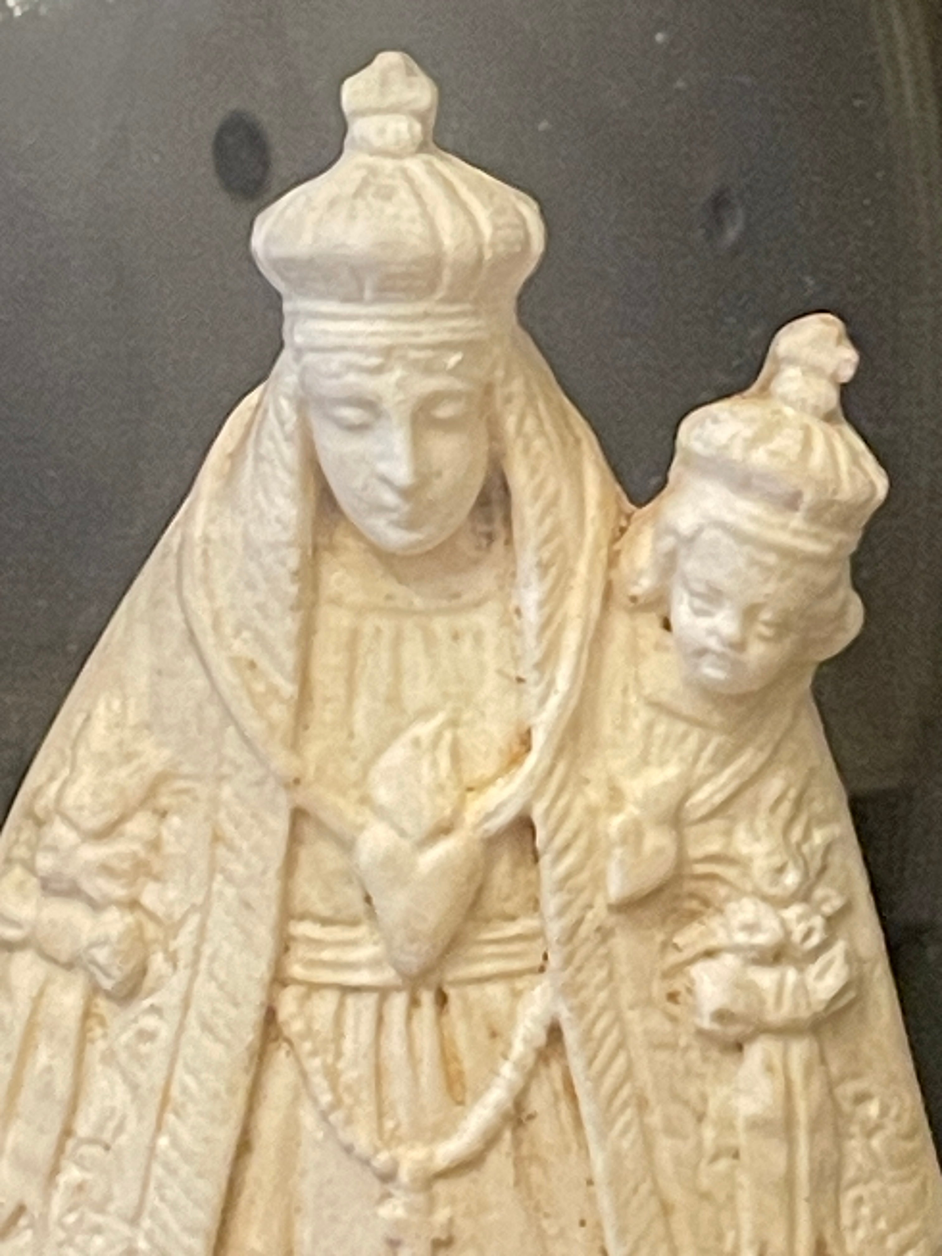 Beautiful Napoleon III Religious Icon from N.D. Fourviere