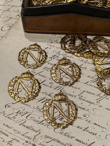 Napoleon Bonaparte I Brass Findings