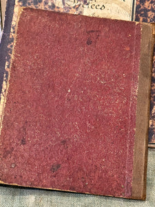 Antique French 1878 Notebook