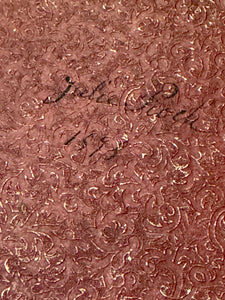Antique French 1878 Notebook