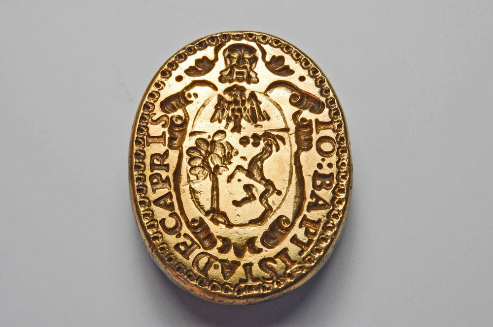 Pair of Small 18th Century Continental Armorial Wax Seals