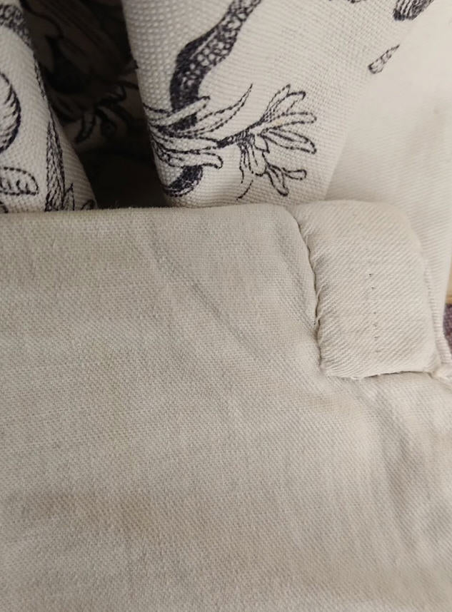 Vintage French Classical Printed Linen *