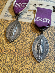 DIOCESE DE LIMOGES to LOURDES Medal by PANIN