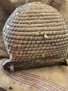 Antique French Rounded Beeskep