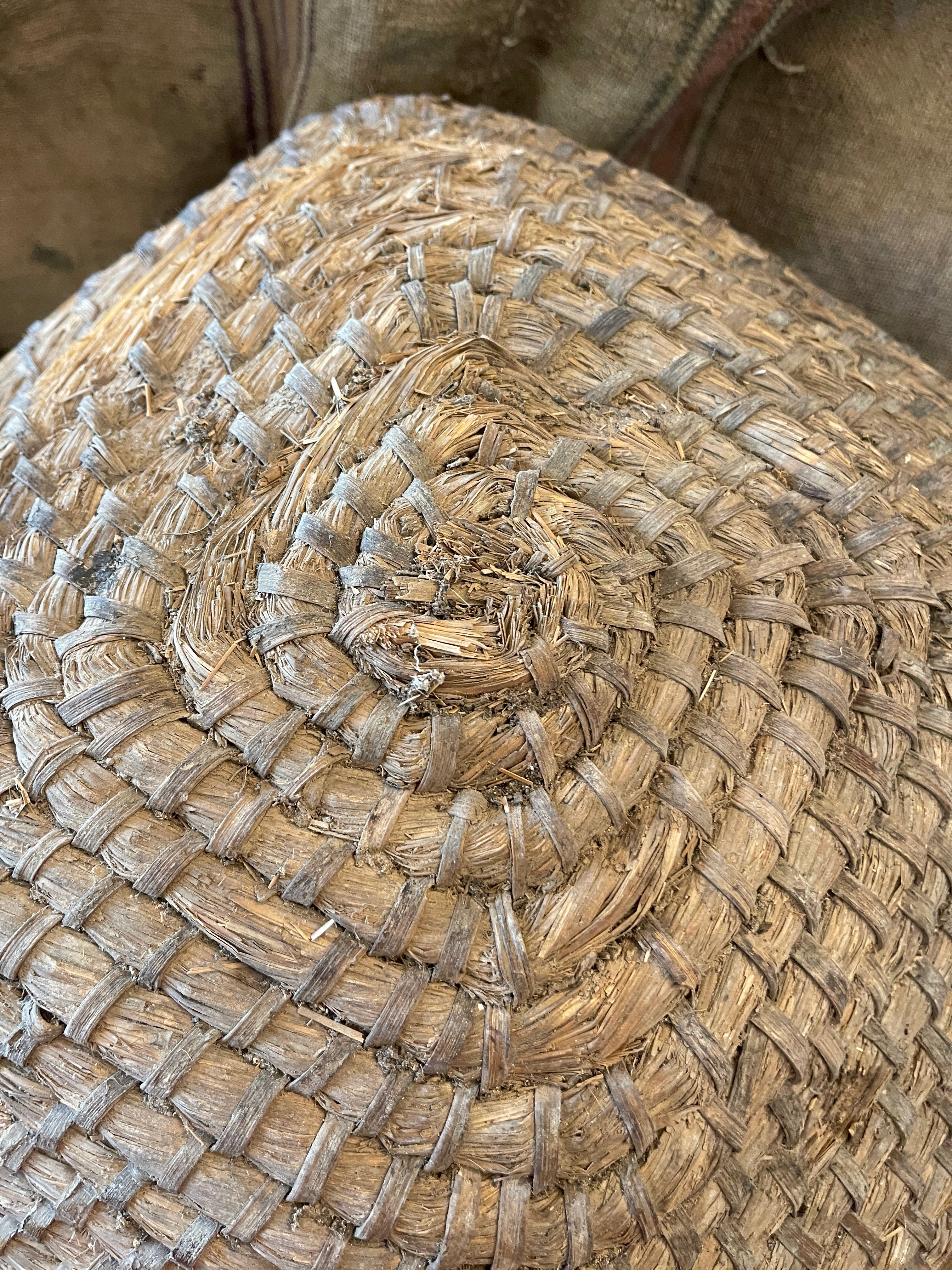 Antique French Rounded Beeskep