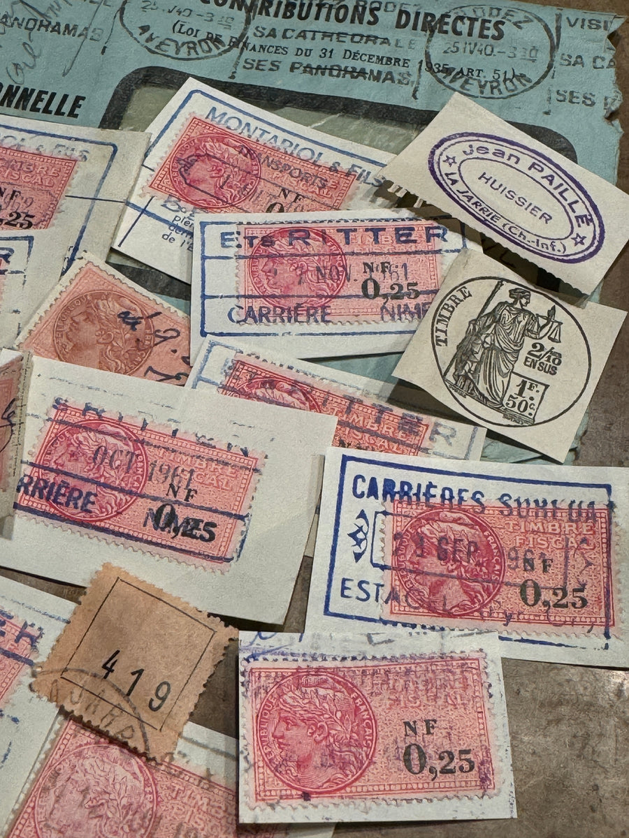Antique French Ephemera – Monahan Papers