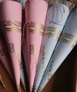 Vintage 1930's French Baptismal Bon Bon Cones