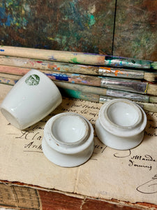 Antique French Paint Palettes - Set/3