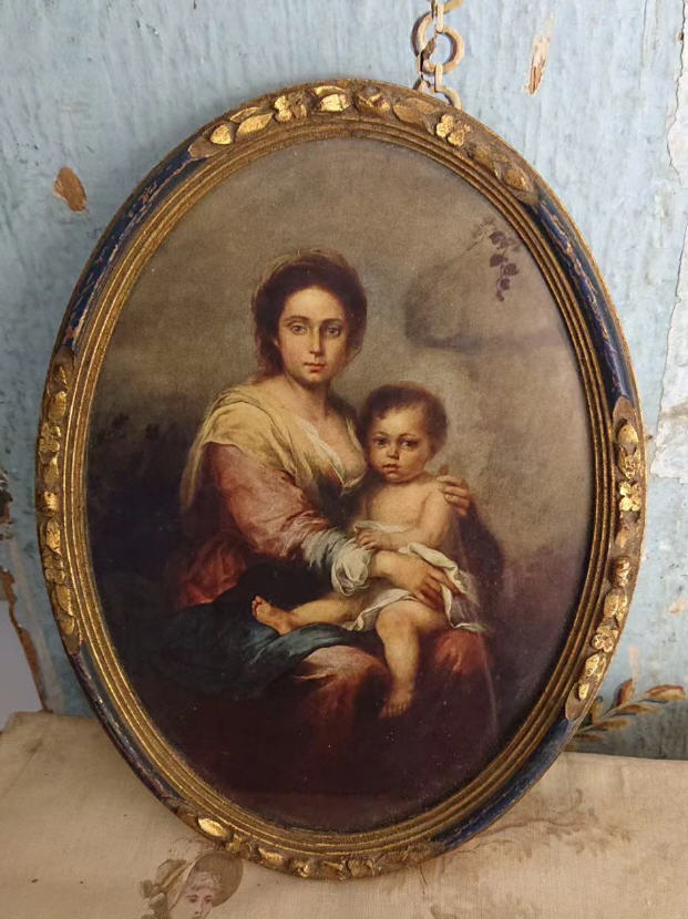 Beautiful French Religious Icon