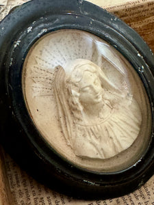 1800s French Religious Icon - Madonna