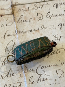 Antique French Marie Auxiliatrice Relic