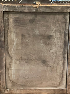 Early French Antique Niche Relic Cabinet