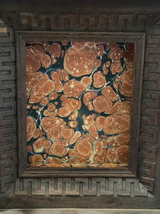 Early French Antique Niche Relic Cabinet