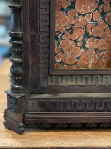 Early French Antique Niche Relic Cabinet