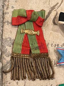 Antique French Relief or Mutual Aid Badges