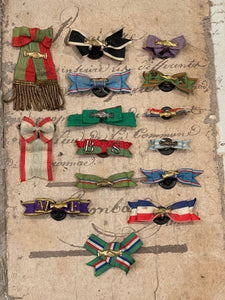 Antique French Relief or Mutual Aid Badges