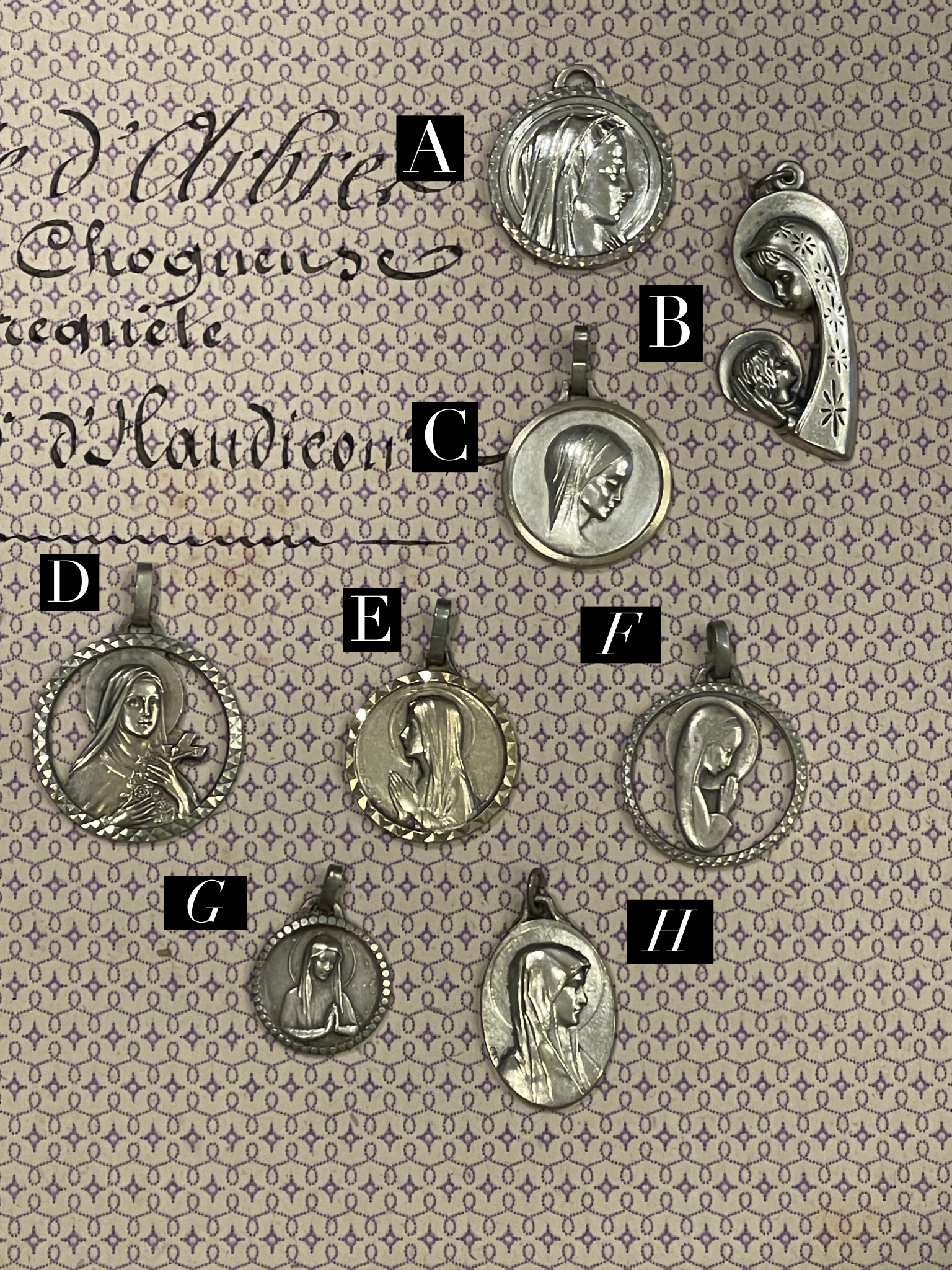Original Vintage Medals from France - RM15