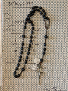 French Rosary and Small Medals - ROS7