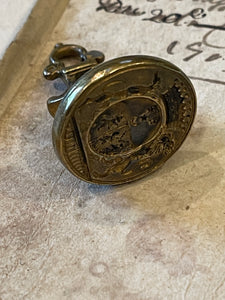1800's Antique Royal French Seal Fob Pendant