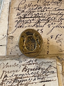1800's Antique Royal French Seal Fob Pendant