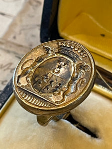 1800's Antique Royal French Seal Fob Pendant