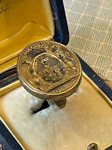 1800's Antique Royal French Seal Fob Pendant