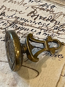 1800's Antique Royal French Seal Fob Pendant